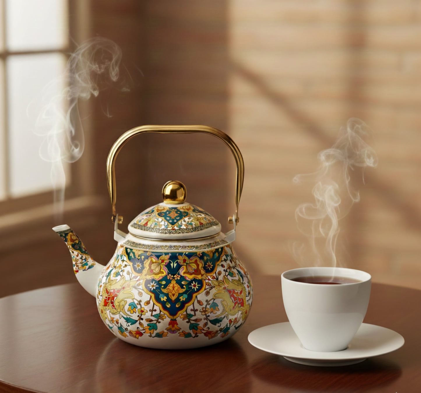 Enamel Coated Kettle