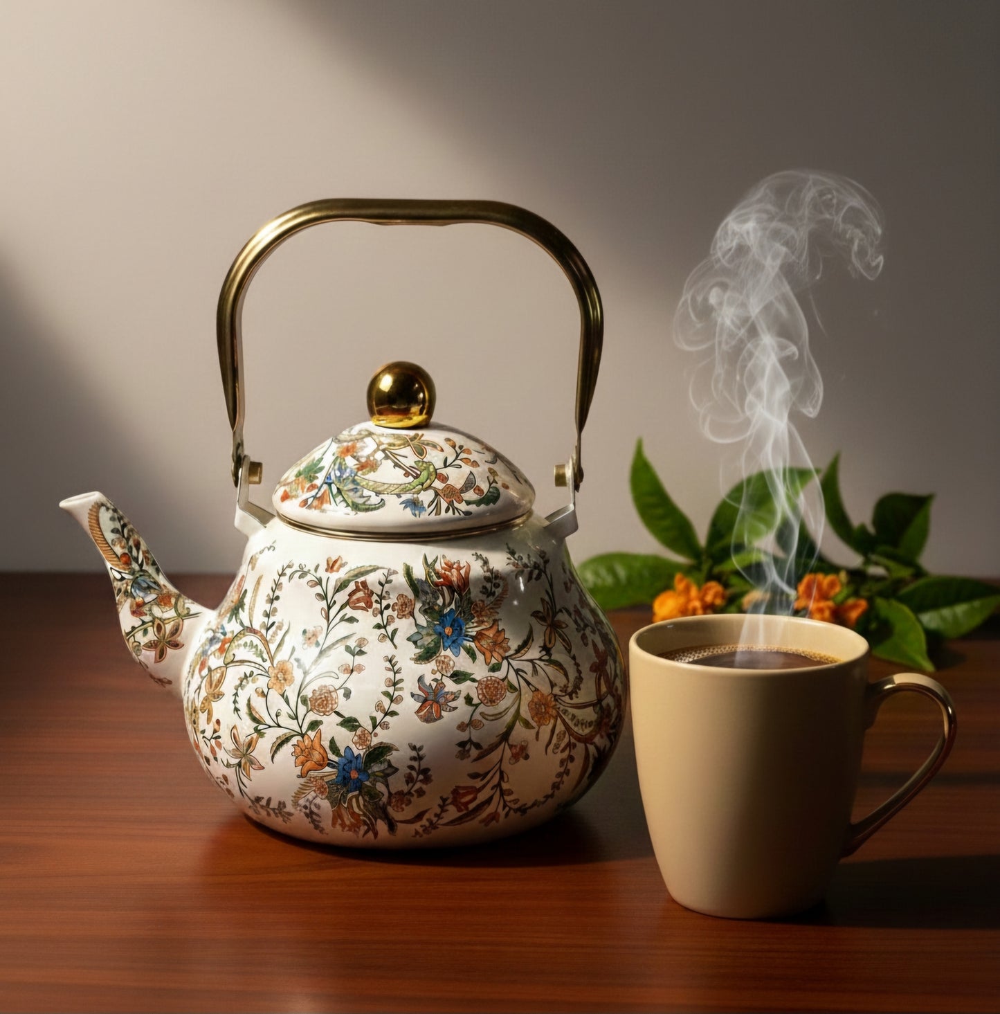 Enamel Coated Kettle