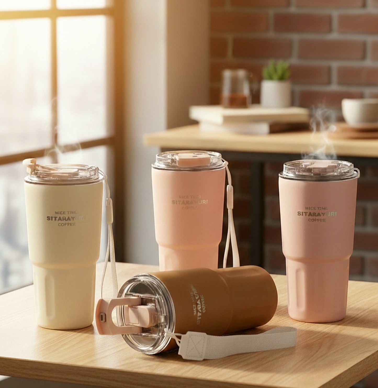SITARAYURI SS MUGS 600ML (ZF-027)