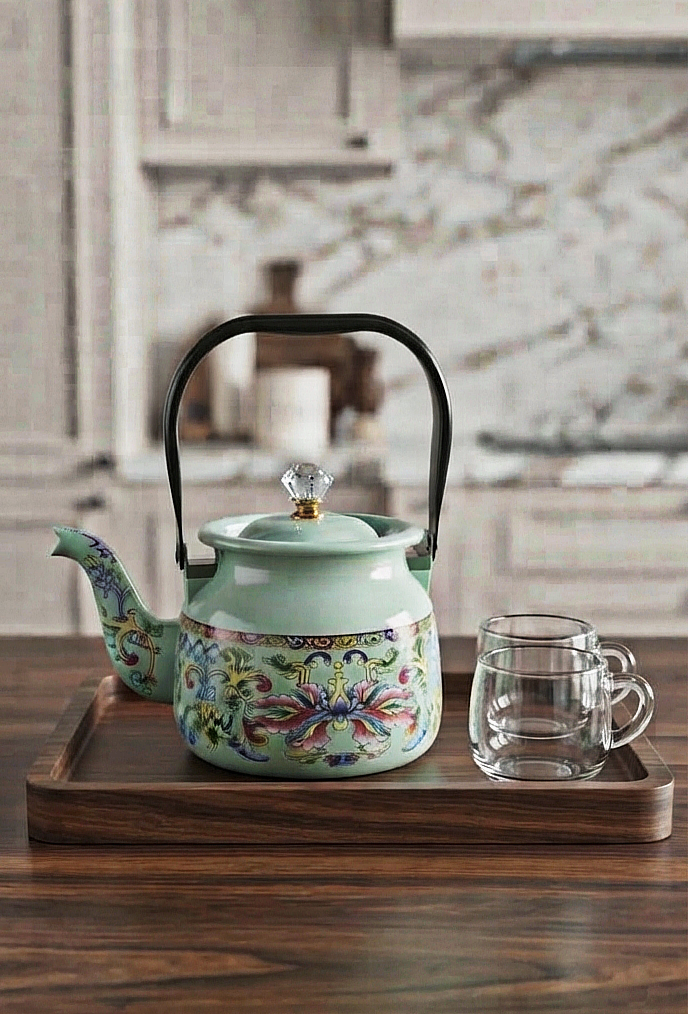 Enamel Coated Kettle (2580-22)