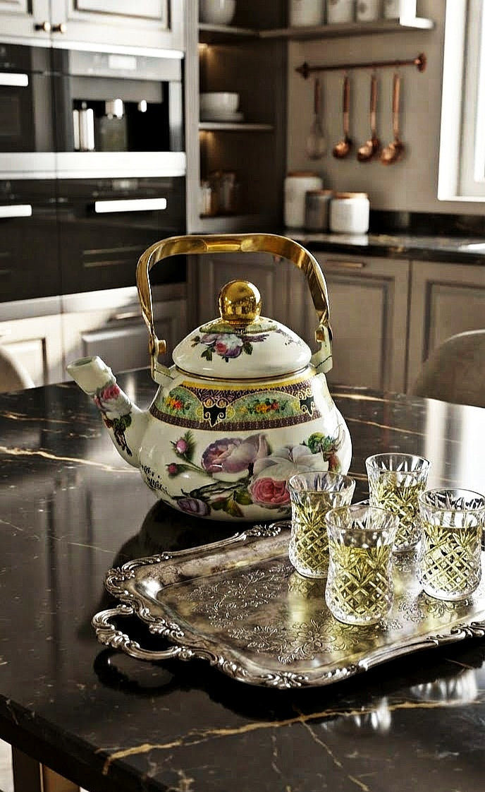 Enamel Coated Kettle