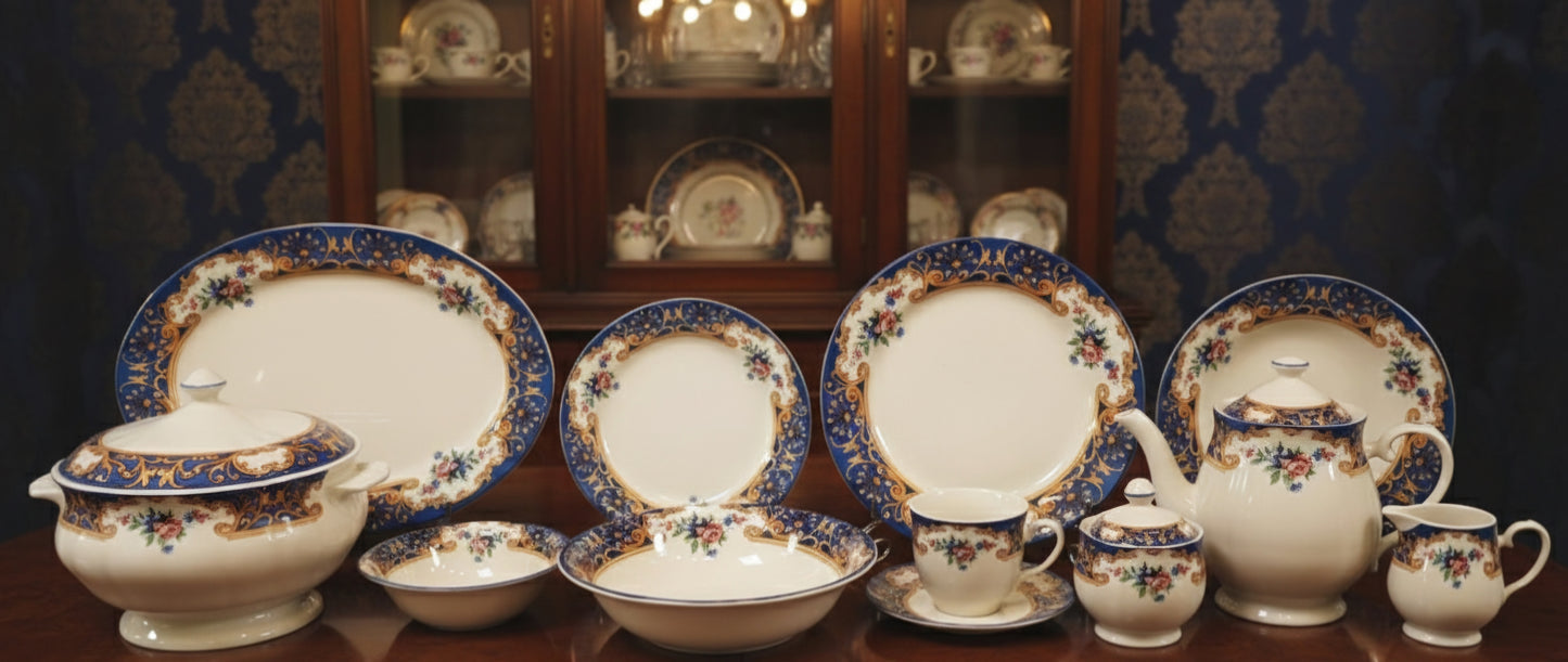 Liyawel - Earthenware (Clay) Dinner Set (Made in Malaysia)