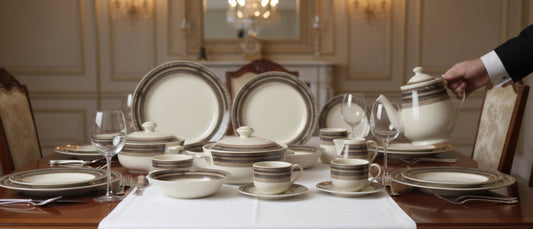 Master Collection Sage - Stoneware Dinner Set (Made in Indonesia)