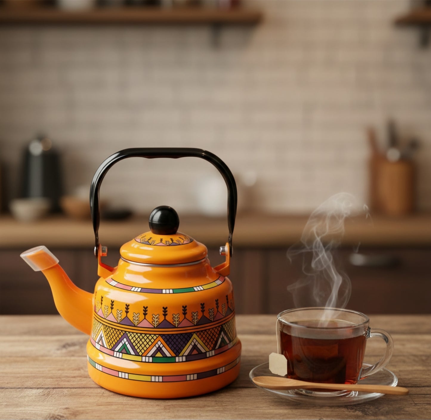Enamel Coated Kettle