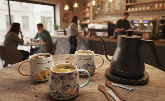 MUGS 04/PC'S SET - MIX COLOURS [SDM121-S68B]