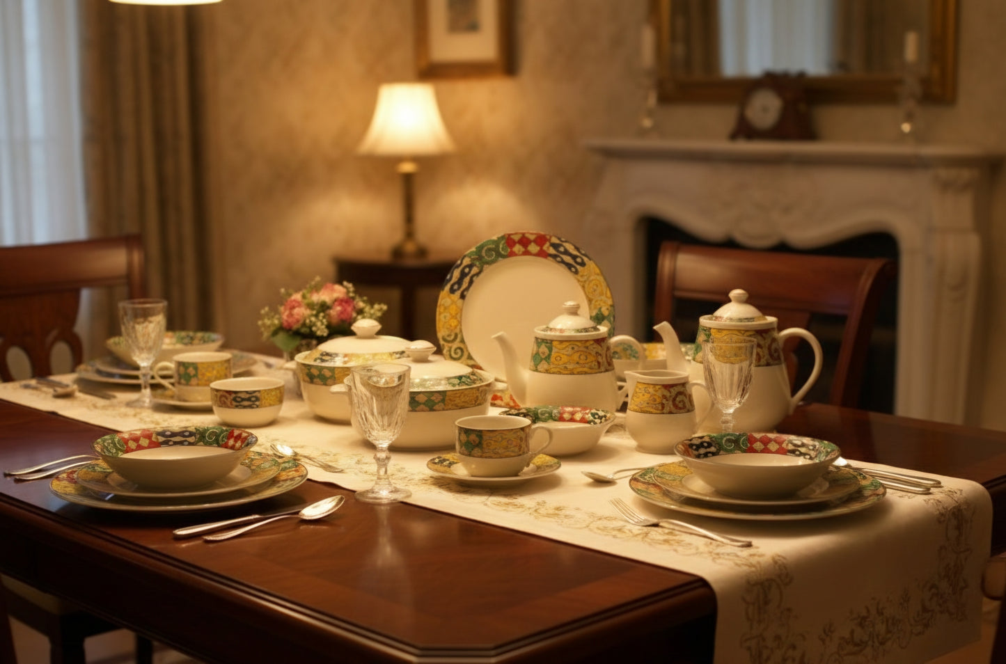 Monarch - Stoneware Dinner Set (Made in Indonesia)