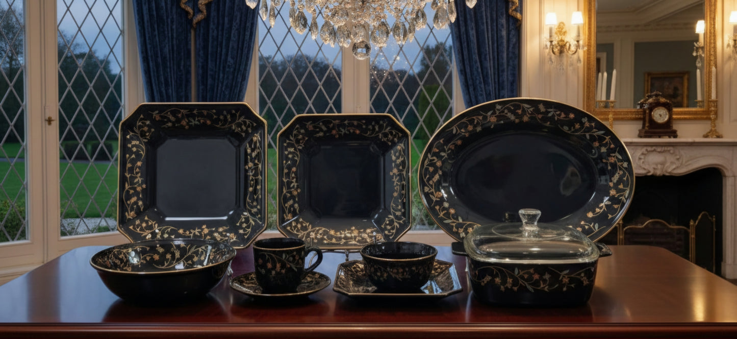 CBL SF - SQR DINNER SET 64/PC'S USA HOME [MADE IN THAILAND]