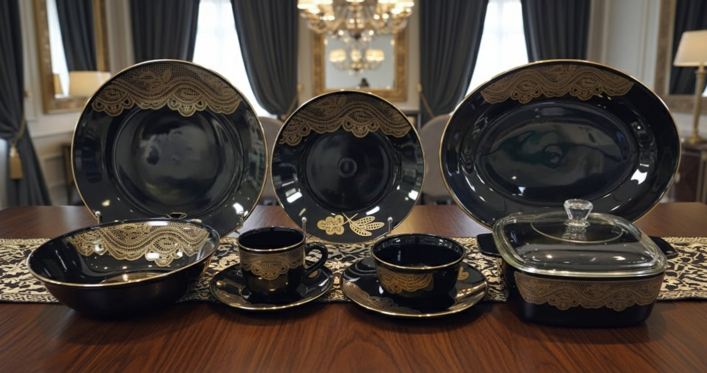 CBL GM - RND DINNER SET 64/PC'S USA HOME [MADE IN THAILAND]