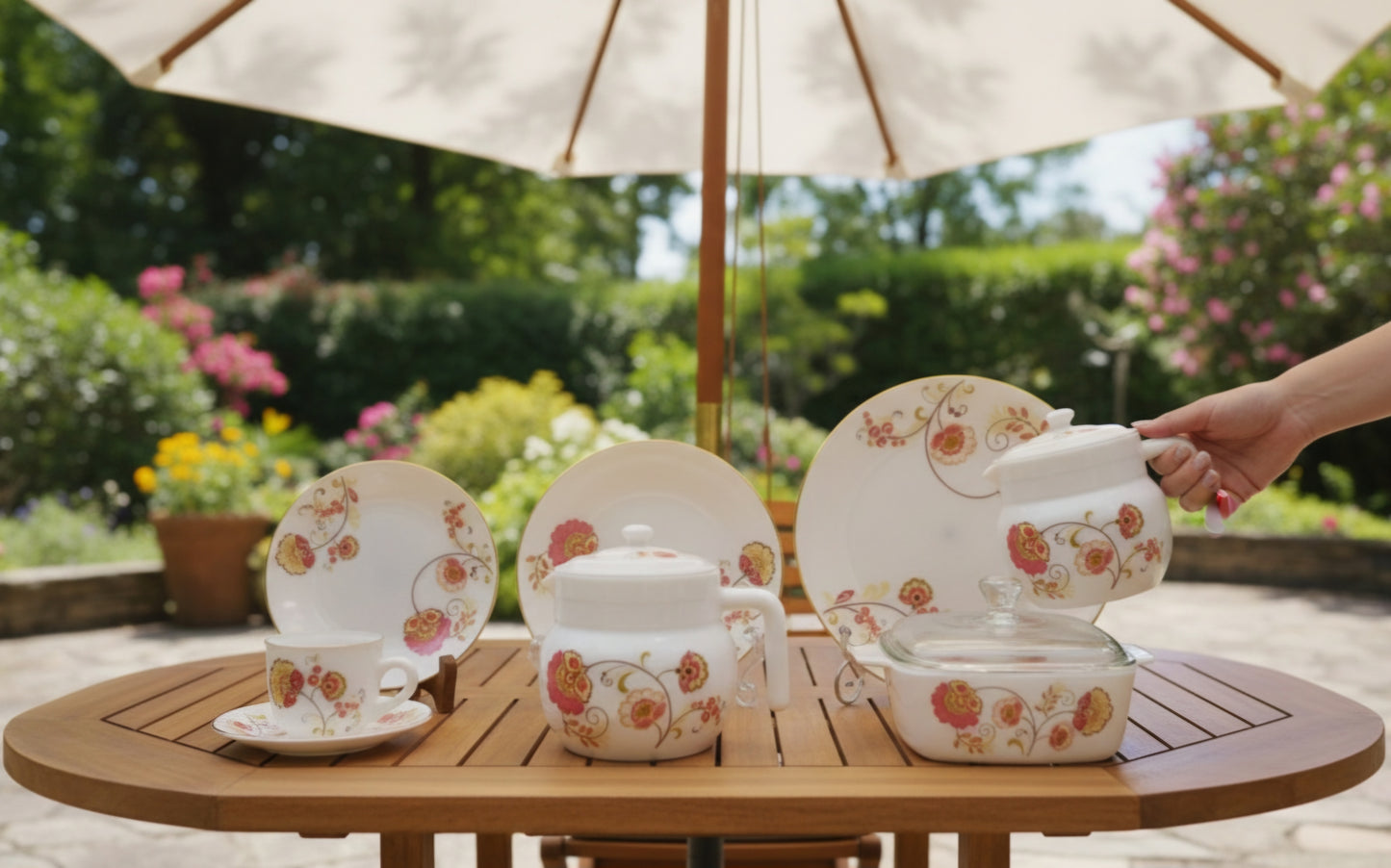 VS- RND DINNER SET 69/PC'S USA HOME [MADE IN THAILAND]