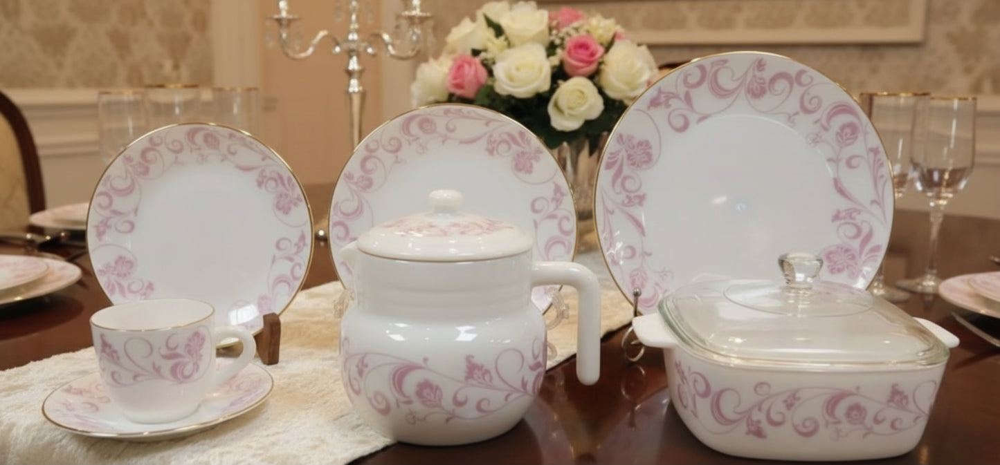 PBT- RND DINNER SET 69/PC'S USA HOME [MADE IN THAILAND]