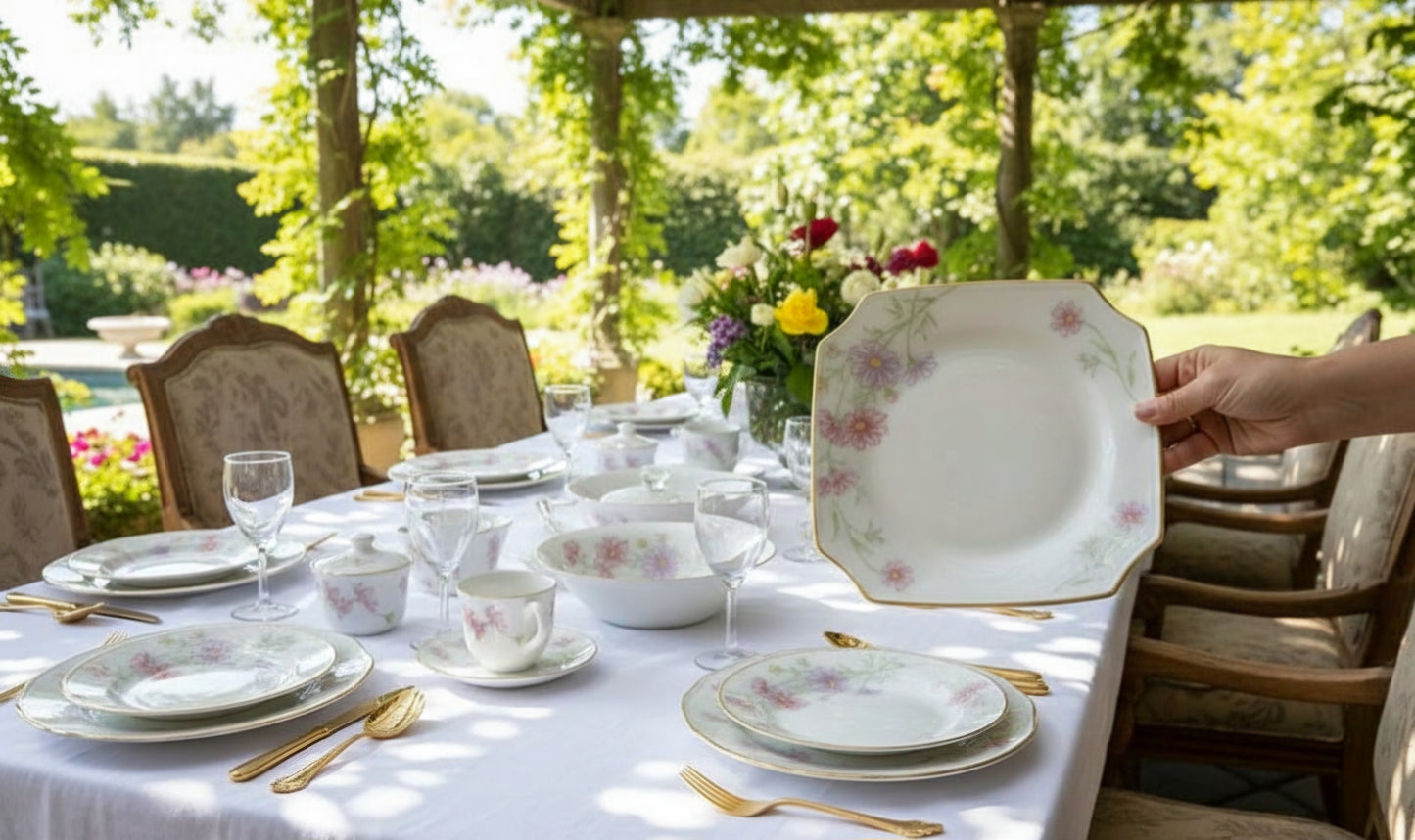 SL- SQR DINNER SET 69PC'S USA HOME [MADE IN THAILAND]