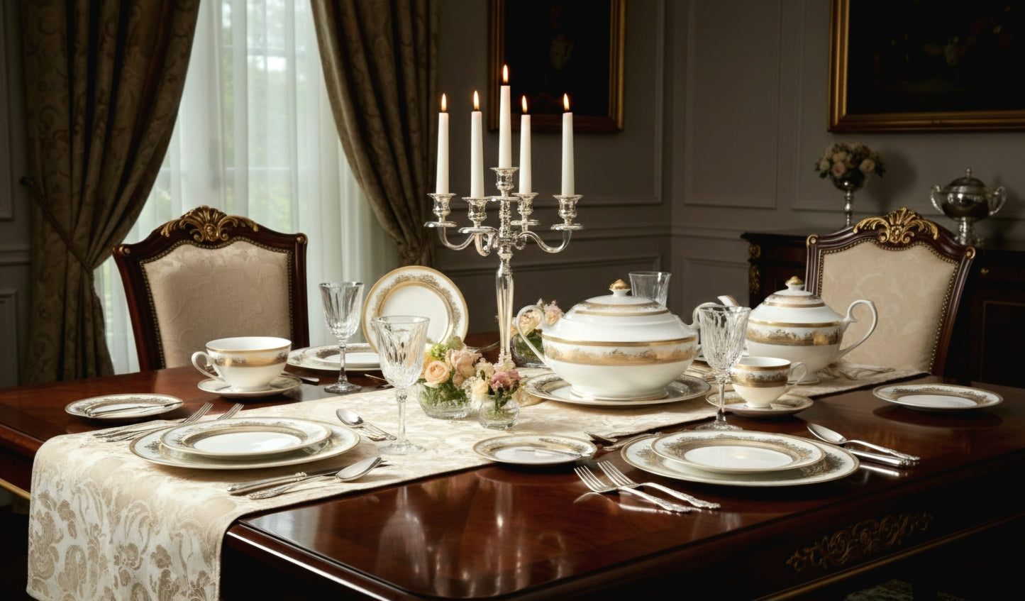 ROYAL HERITAGE DINNER SET [K-7851-E8]