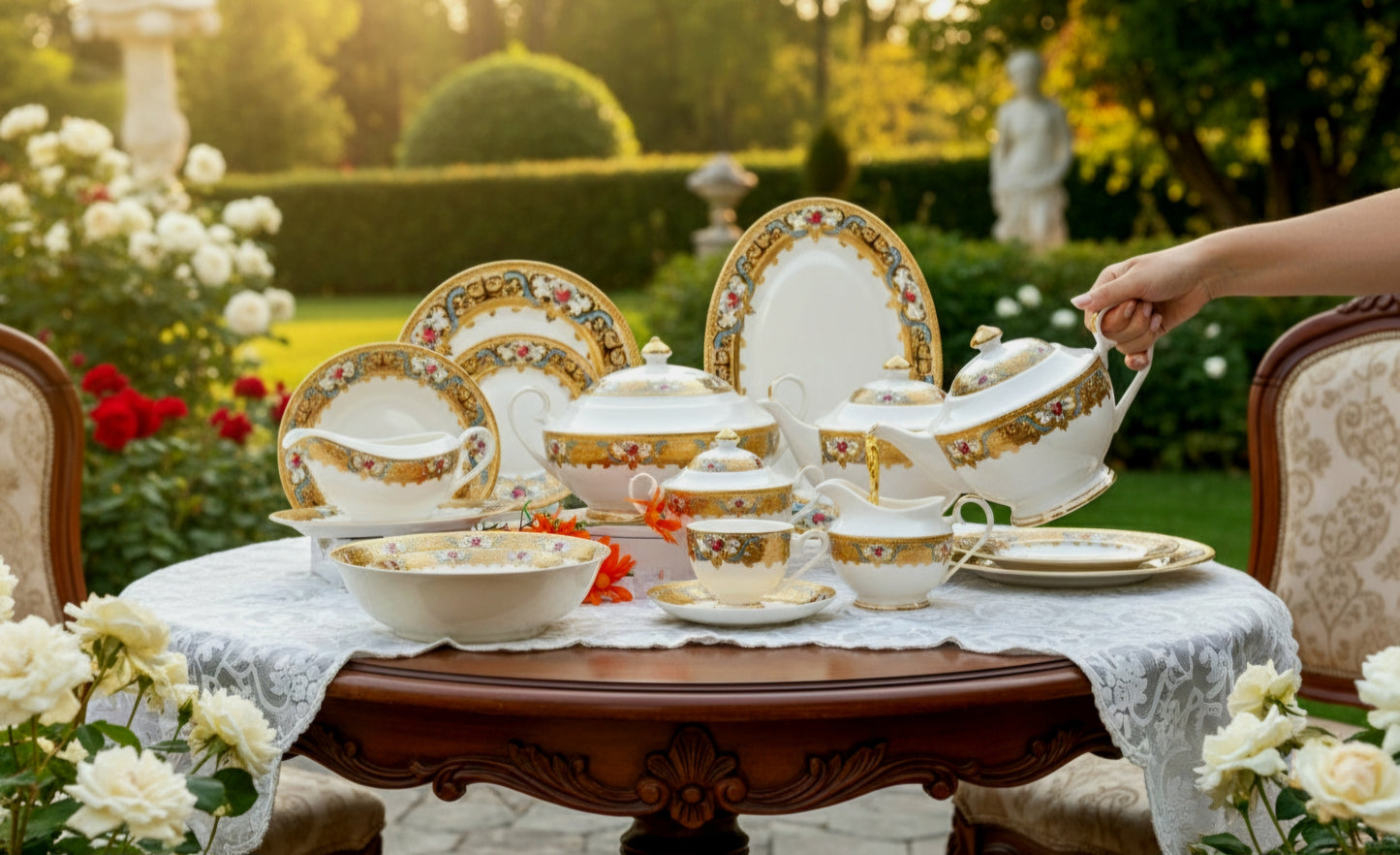 ROYAL HERITAGE DINNER SET [K-3973-E9]