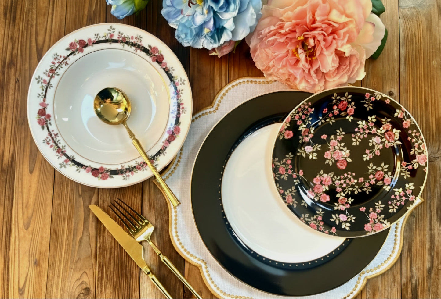 JHONSON BROS- PLATE SET [DS-107-18PC'S]