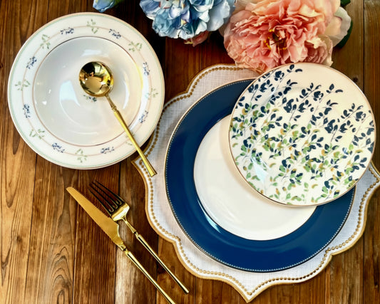 JHONSON BROS- PLATE SET [DS-116-18PC'S]