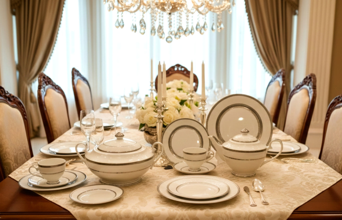 ROYAL HERITAGE DINNER SET [K-2737-E7-61]
