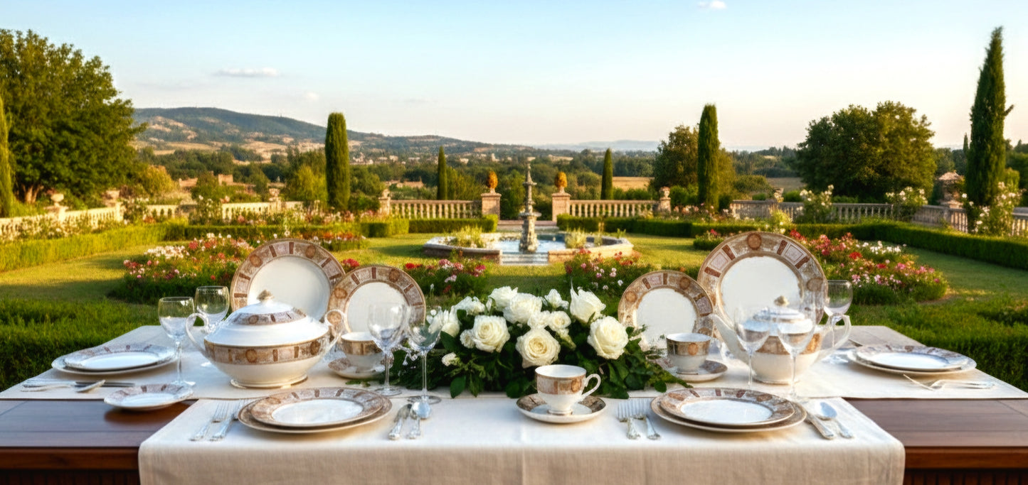 ROYAL HERITAGE DINNER SET [K-7543-E8]