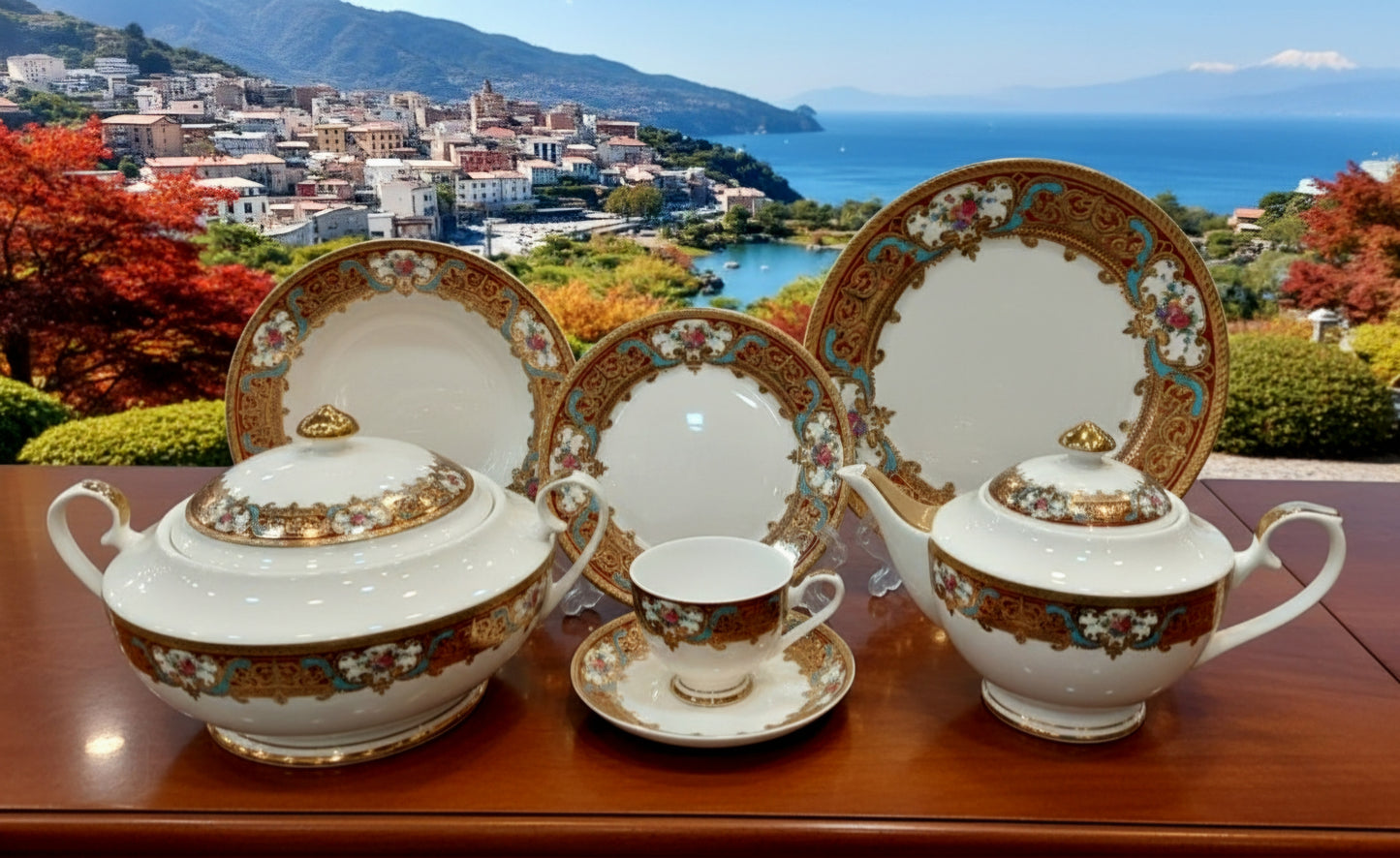 ROYAL HERITAGE DINNER SET [K-3972-E9]