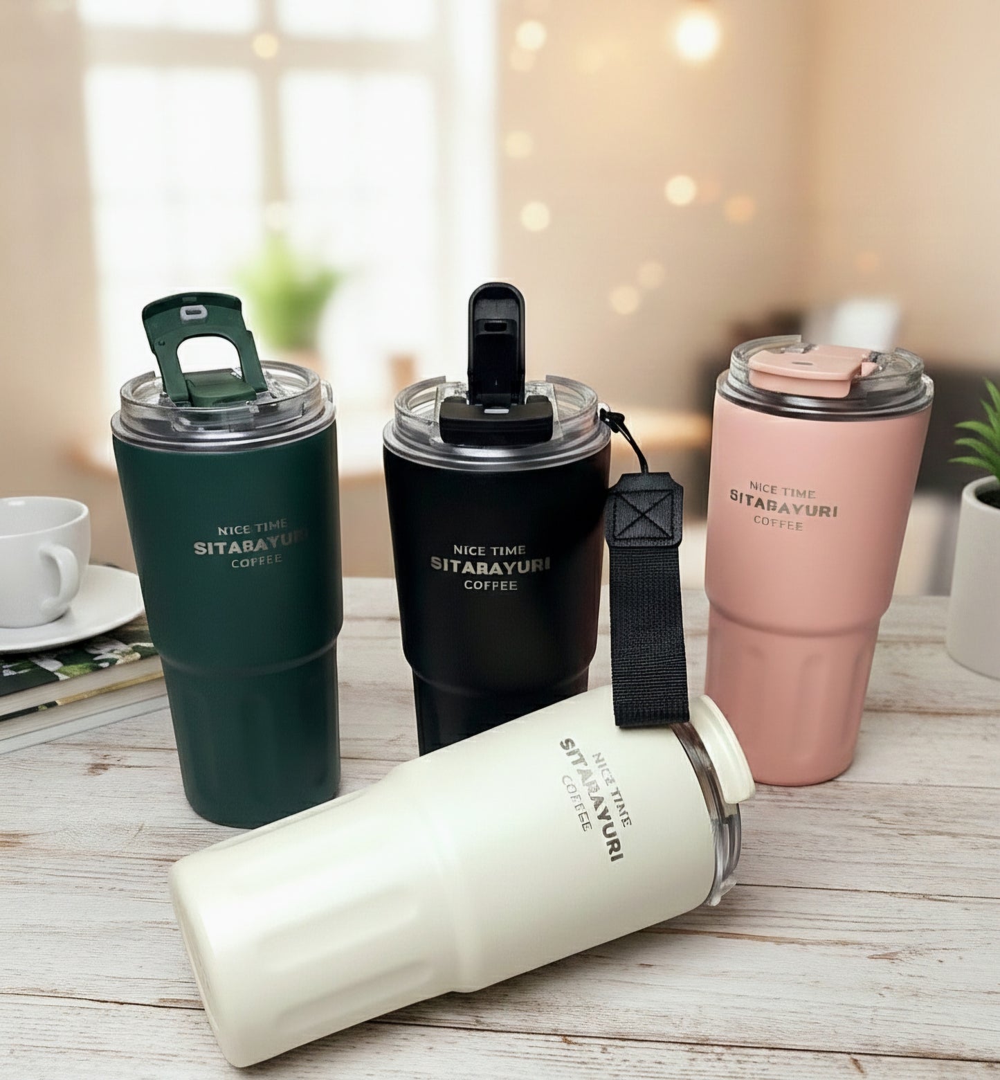 SITARAYURI SS MUGS 600ML (ZF-027)