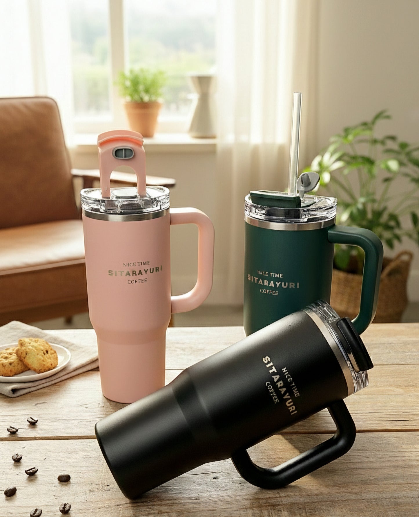 SITARAYURI SS MUGS 900ML (ZF-047)