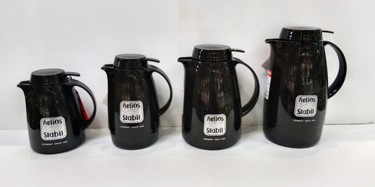 HELIOS VACUUM FLASK - BLACK - [MADE IN GERMANY]
