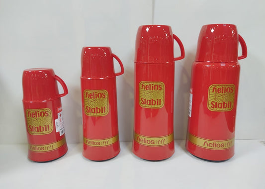 HELIOS VACUUM FLASK - RED - [MADE IN GERMANY]