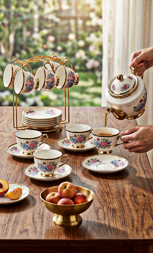 13 PC'S TEA SET [0845-10]
