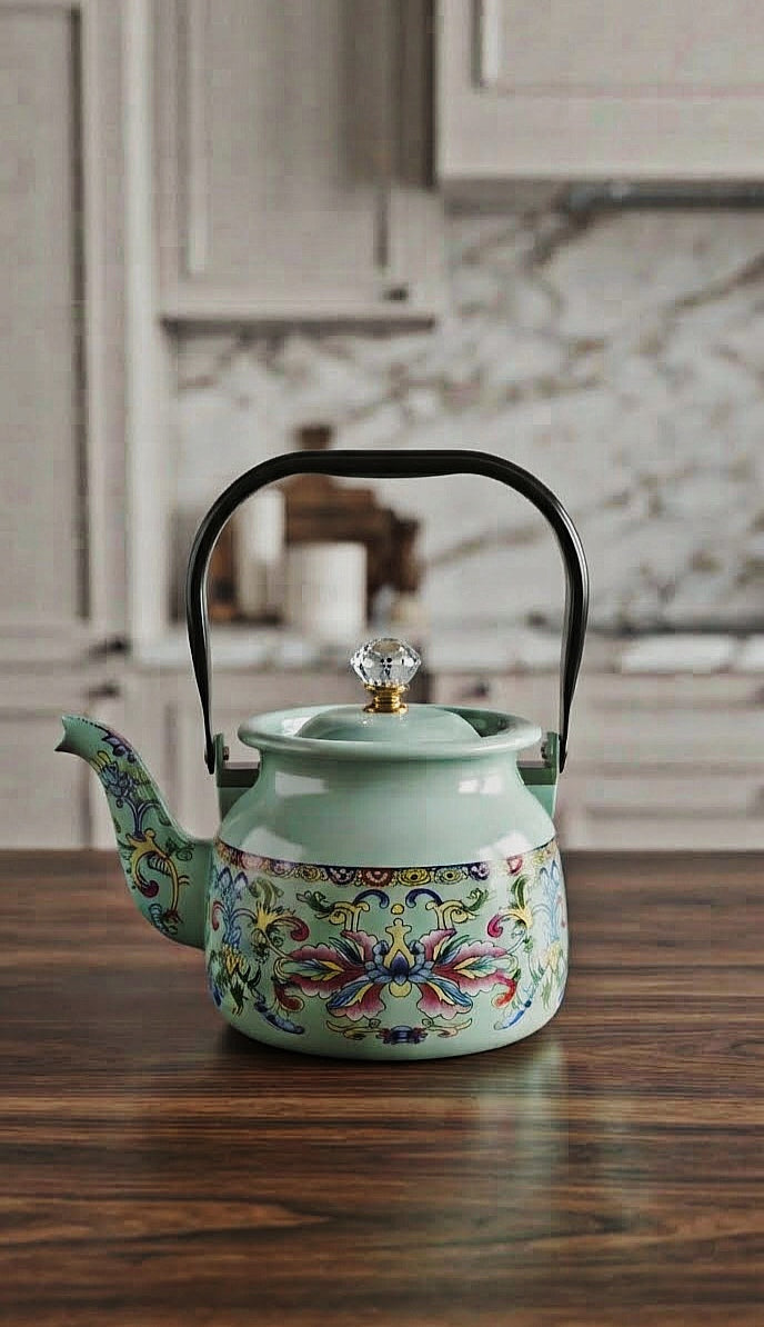Enamel Coated Kettle (2580-22)