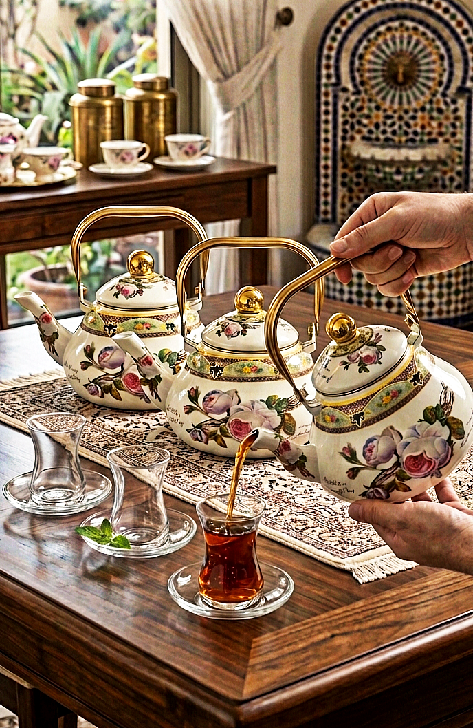 Enamel Coated Kettle