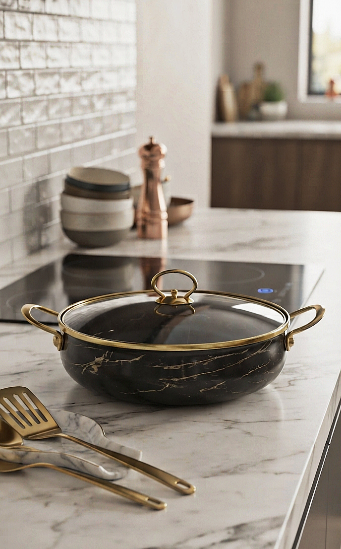 Enamel Coated Casserole Set 4pcs (2634-41.42.43.44)