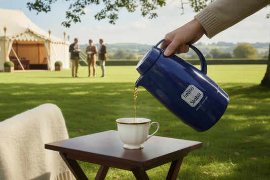 HELIOS VACUUM FLASK - DARK BLUE - [MADE IN GERMANY]