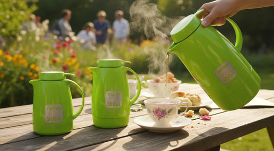 HELIOS VACUUM FLASK - KIWI - [MADE IN GERMANY]